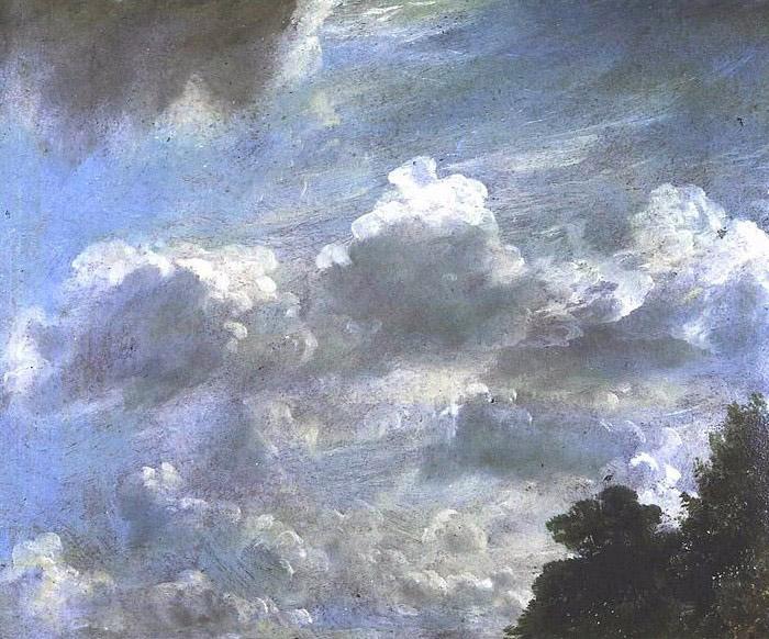 John Constable Cloud Study, Hampstead; Tree at Right, Royal Academy of Arts, London Germany oil painting art